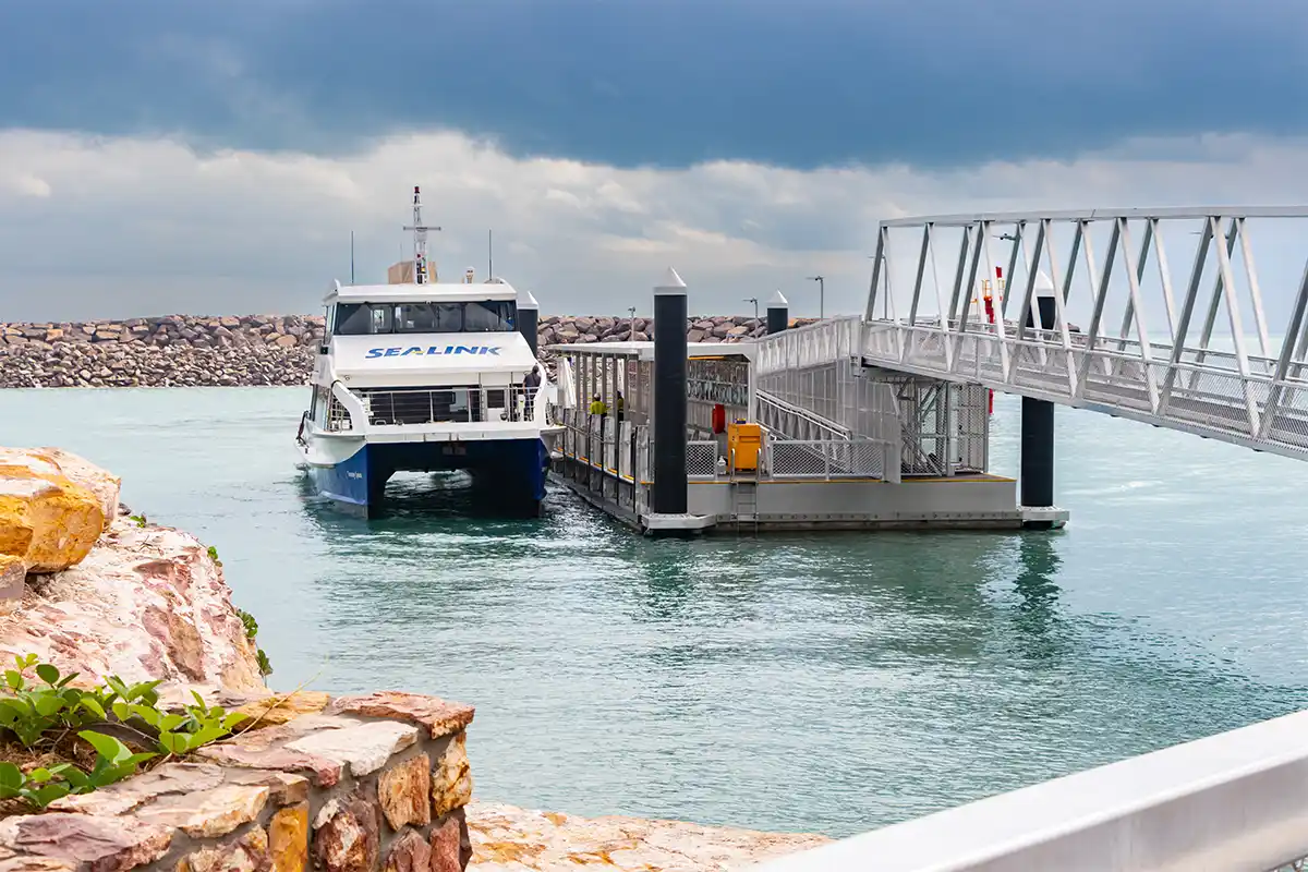 Mandorah Marine Facilities - Sealink trials